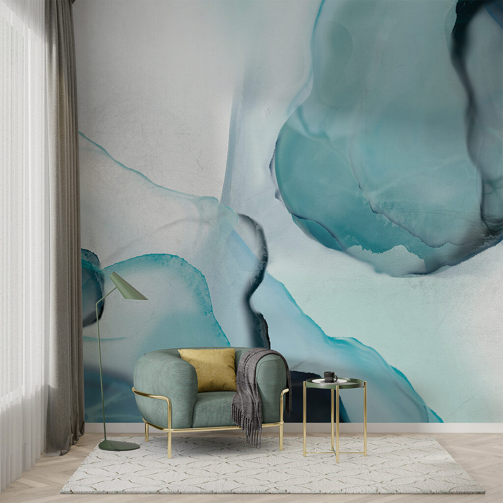 Inchiostro blu con venature — ambiente 6