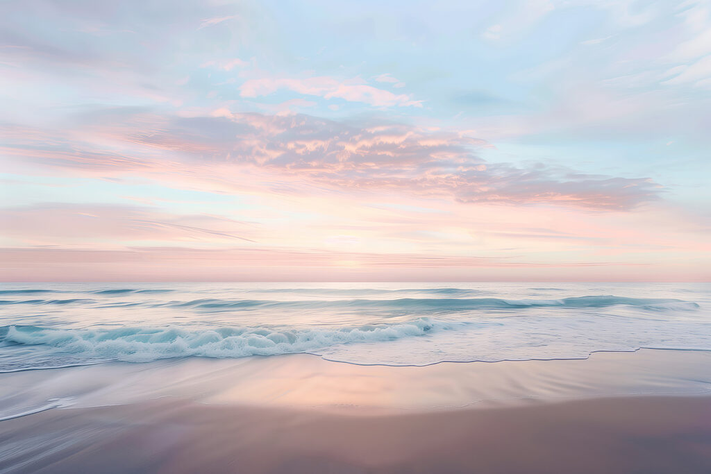 Sera sulla spiaggia — design completo