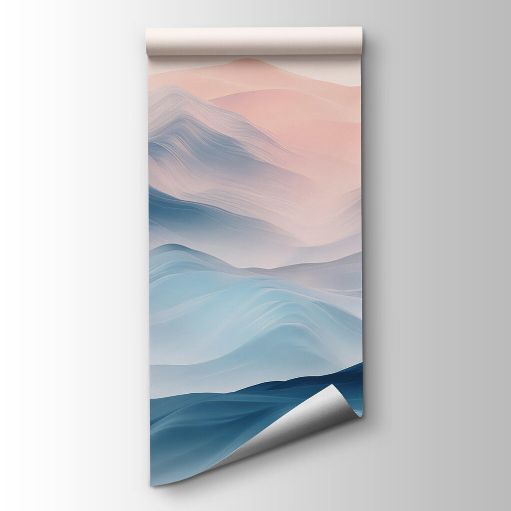 Creste azzurre color pesca — vista del prodotto