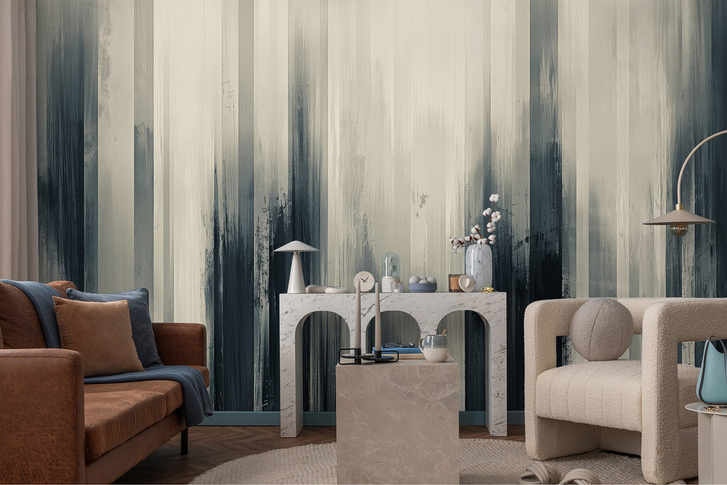 Bande blu e beige — ambiente 3