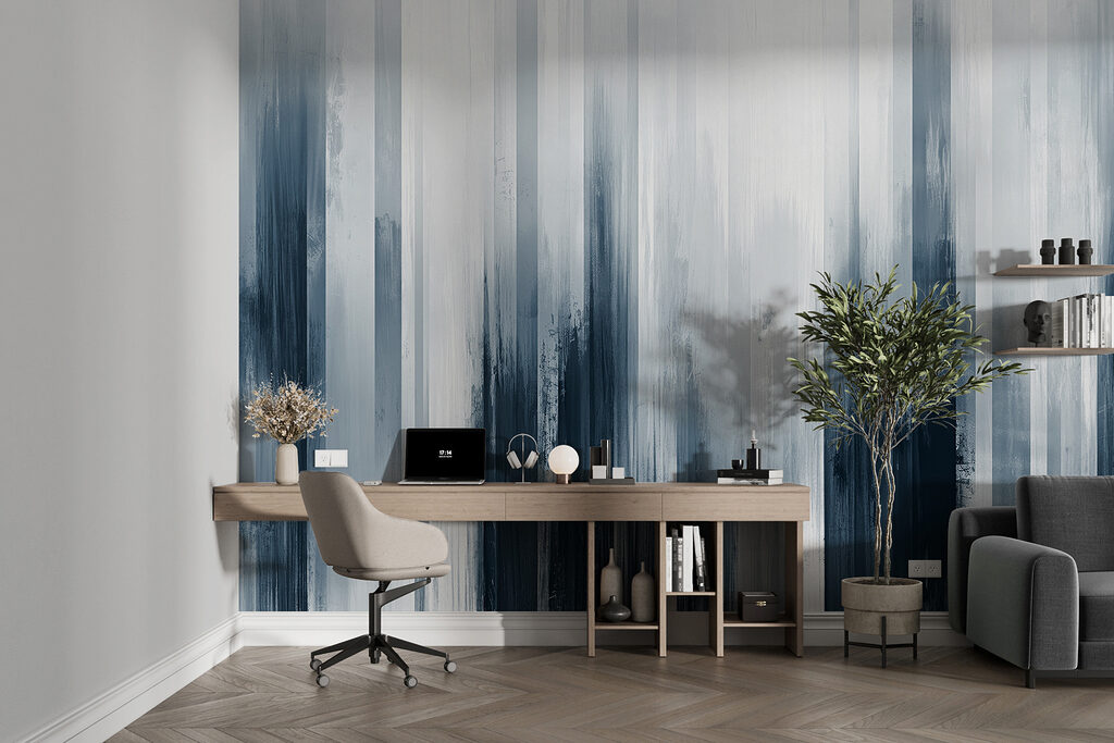 Bande blu e beige — ambiente 2