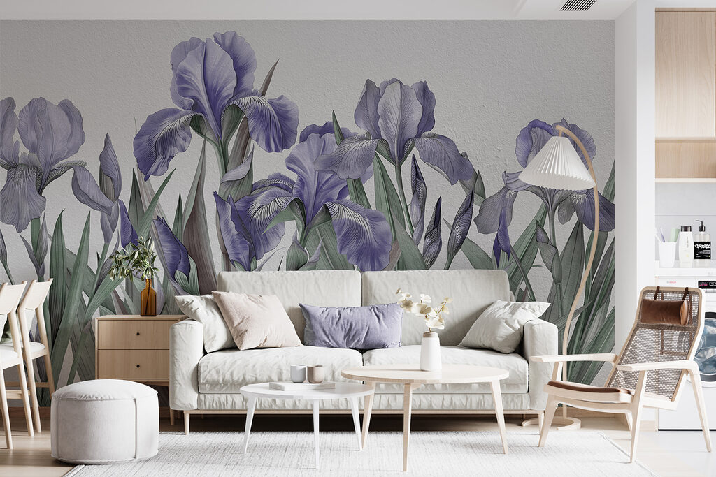 Iris su steli sottili — ambiente 2