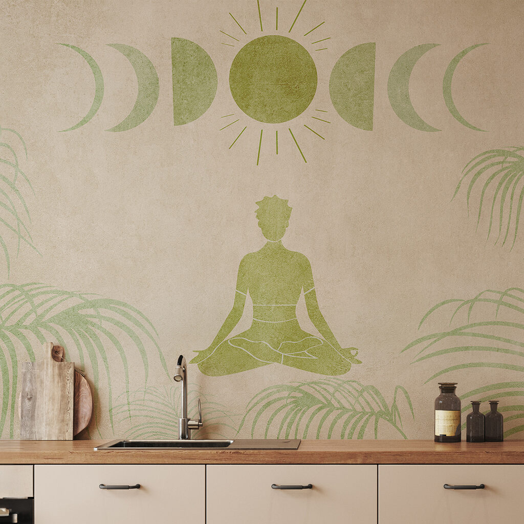Meditazione con fasi lunari — ambiente 2