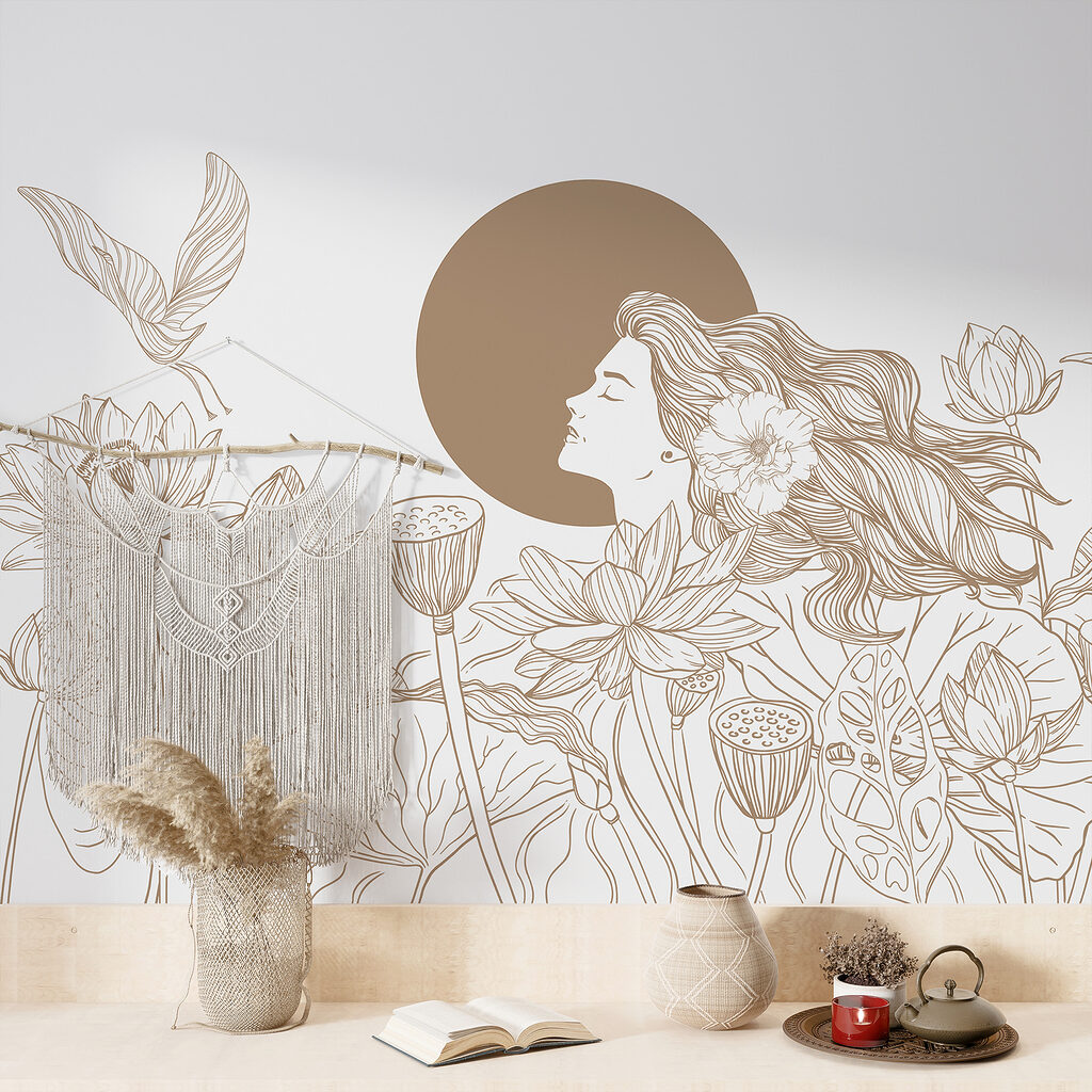 Linee nere e uccelli — ambiente 2