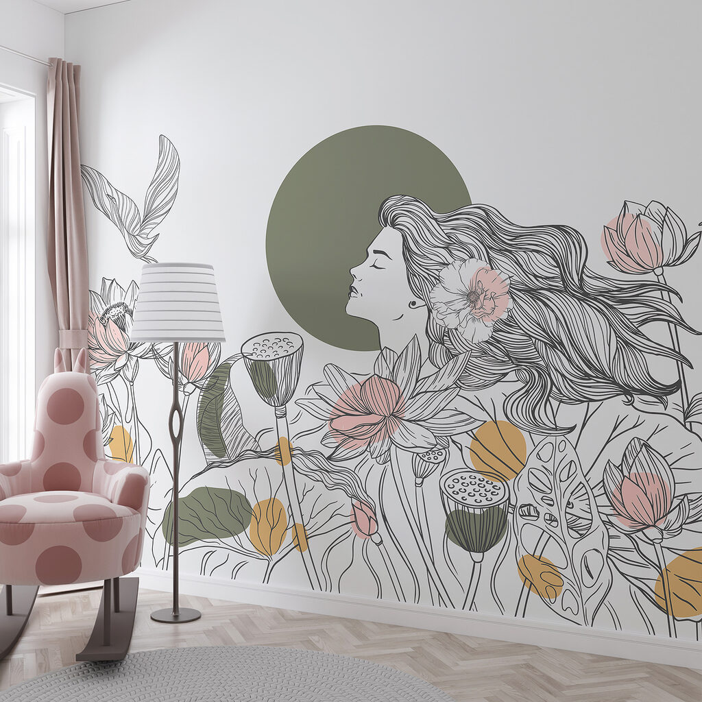 Linee nere e uccelli — ambiente 2