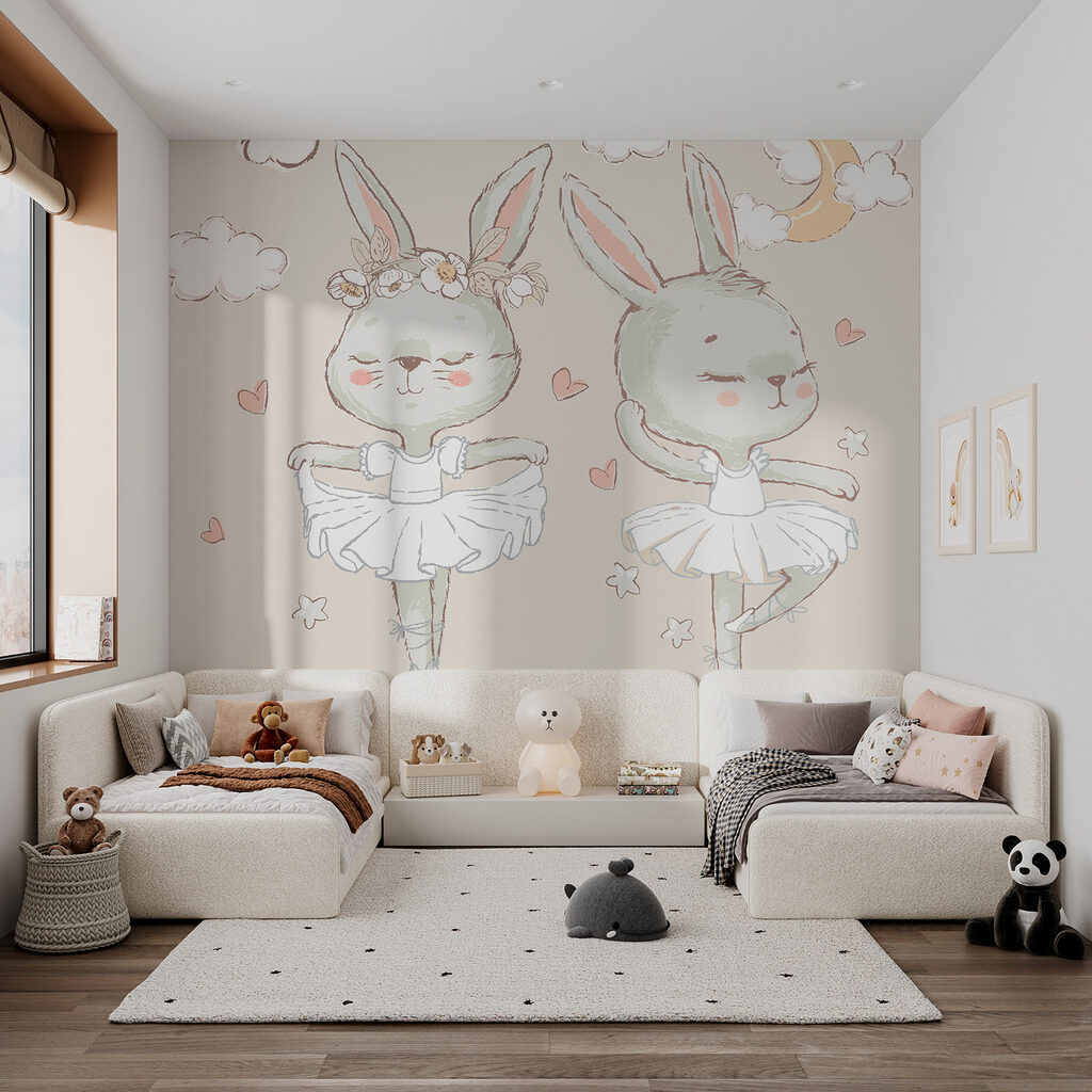 Due coniglietti ballerini — ambiente 3