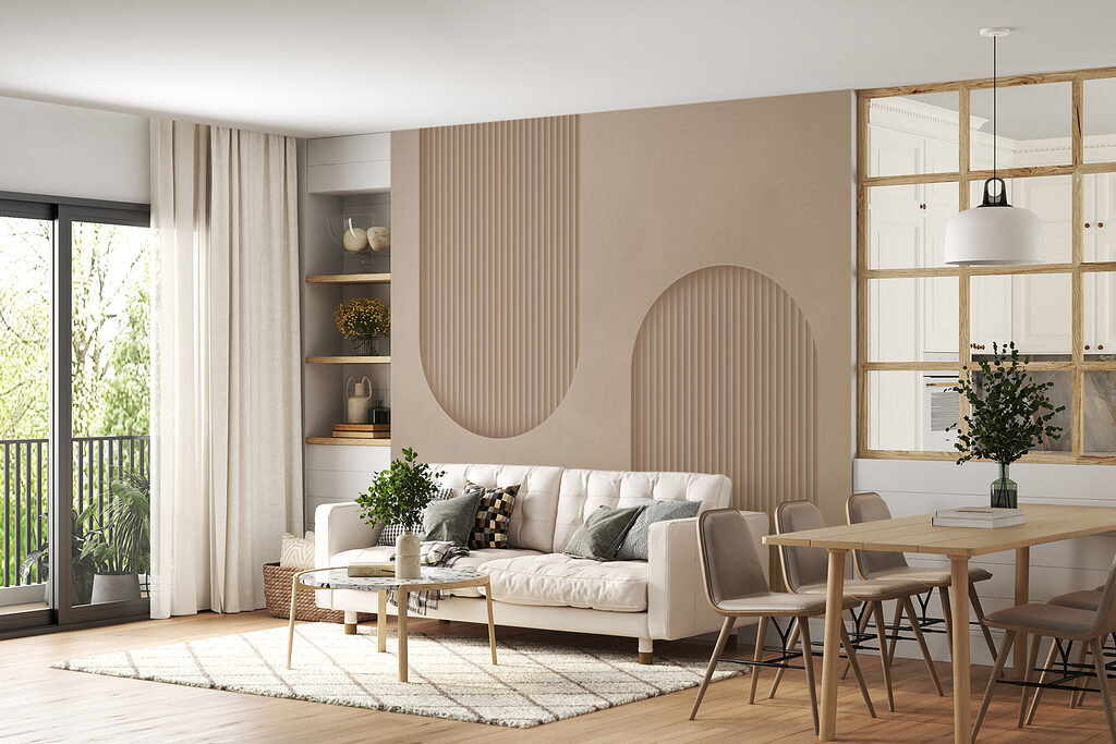 Due bande curve scanalate — ambiente 2
