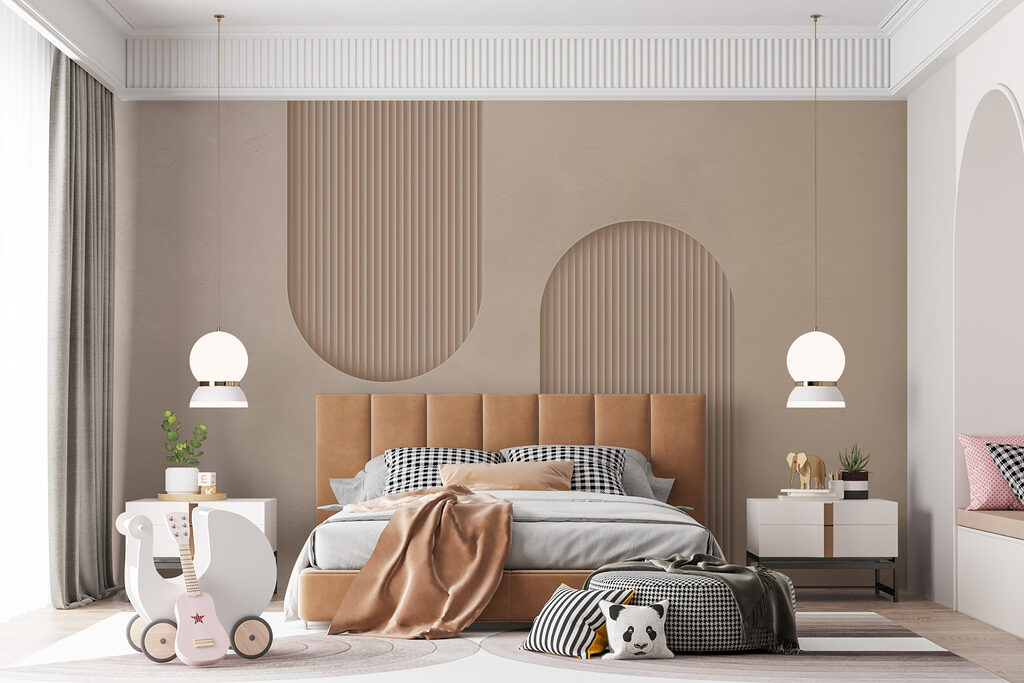 Due bande curve scanalate — ambiente 4