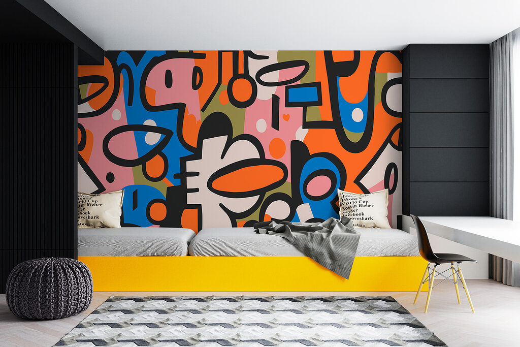 Faccine buffe a colori — ambiente 1
