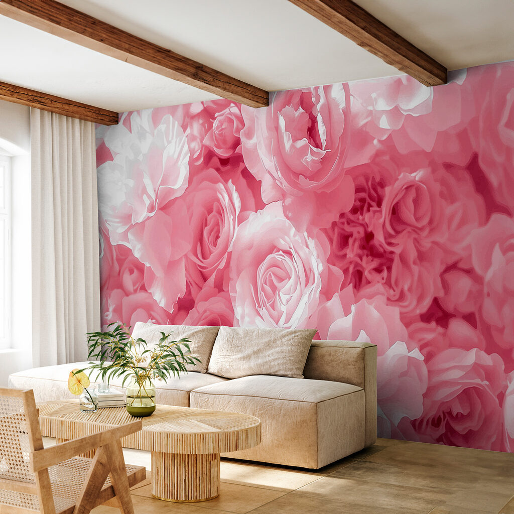 Rose rosa fitte — ambiente 2