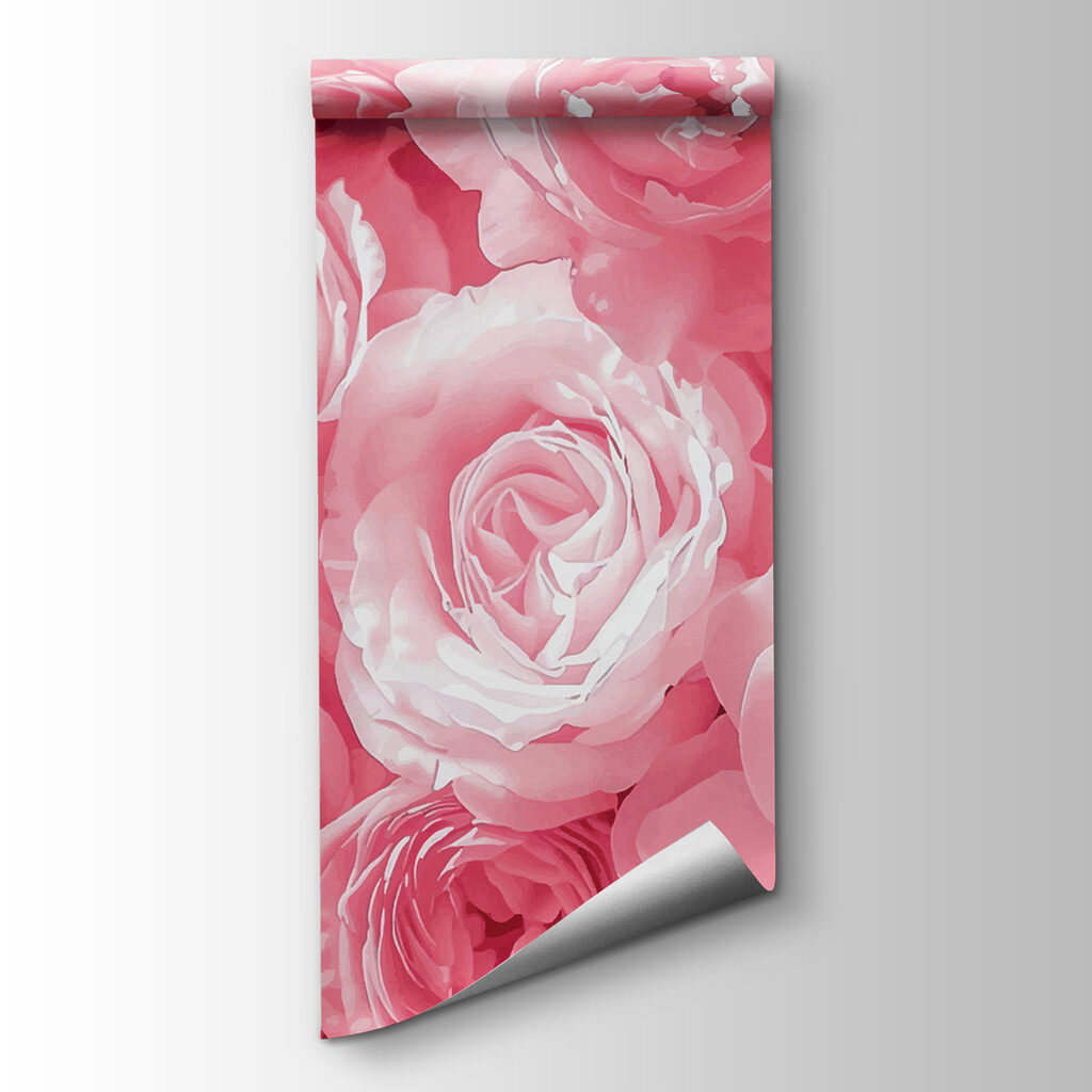 Rose rosa fitte — vista del prodotto