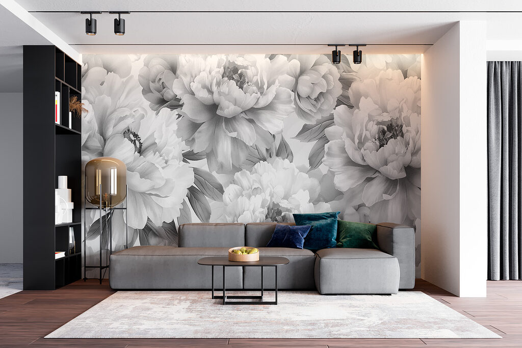 Giardino di peonie bianche — ambiente 1