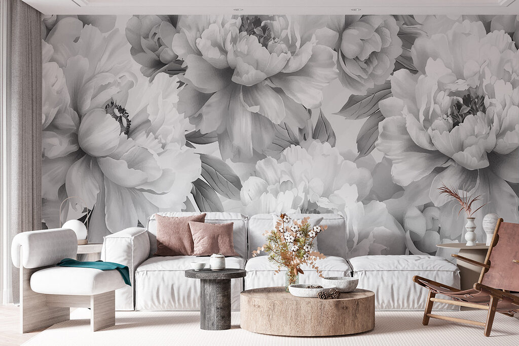 Giardino di peonie bianche — ambiente 3