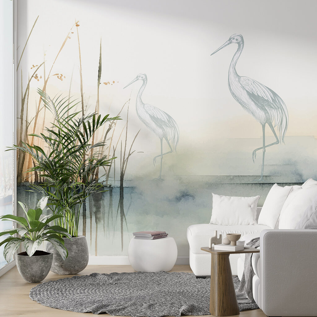 Aironi tra le canne — ambiente 2
