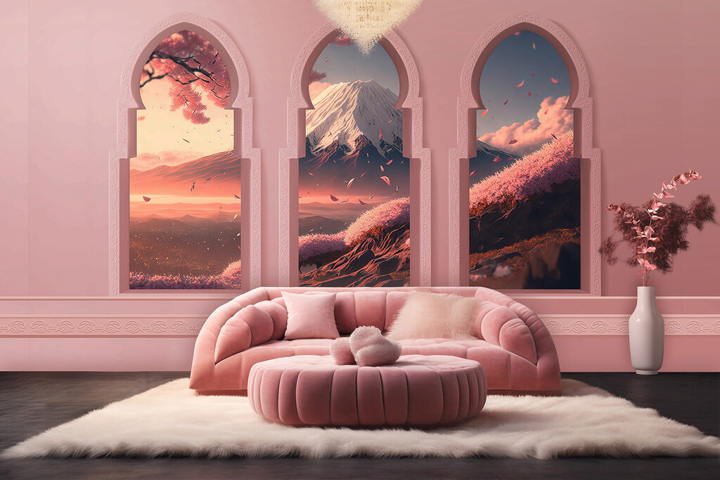 Archi rosa sui monti — ambiente 1