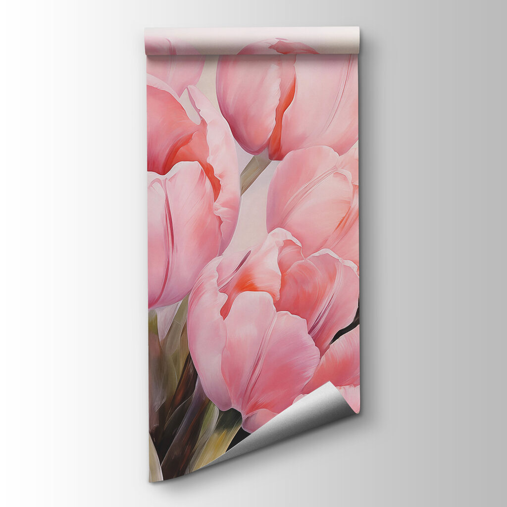 Tulipani rosa fitti — vista del prodotto