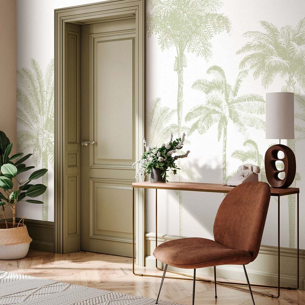 Palme in linee sottili — ambiente 2