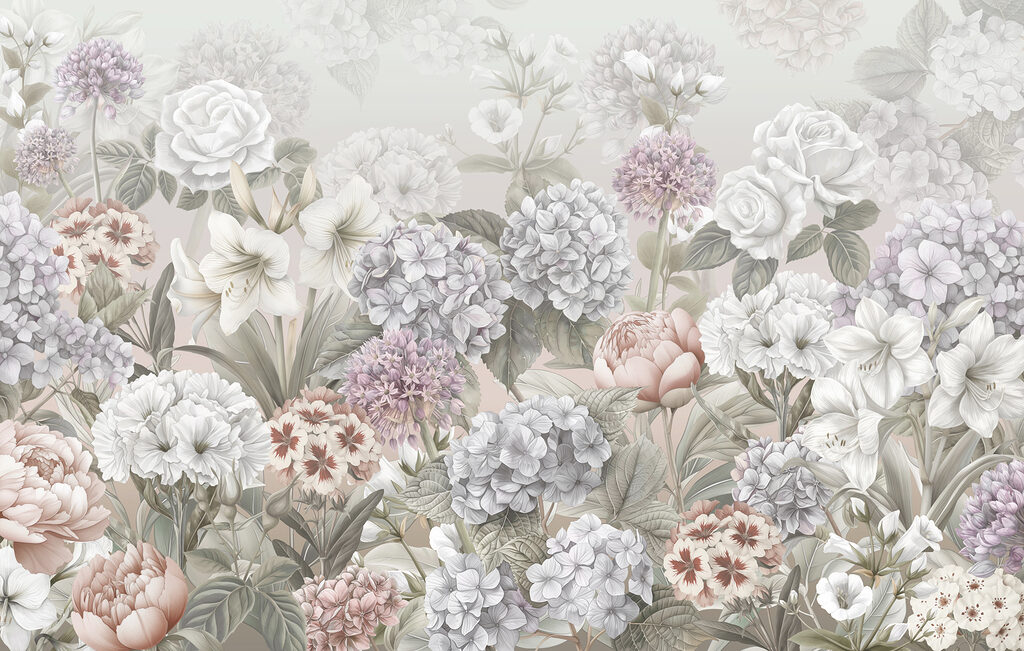 Tanti fiori di giardino — design completo
