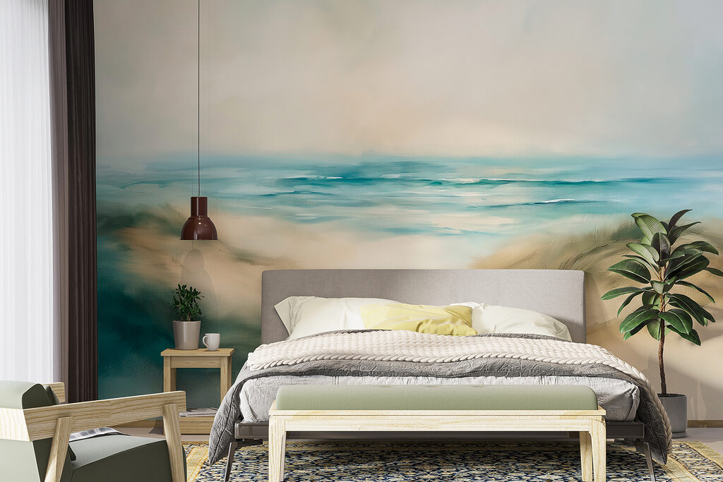 Dune in pennellate in un ambiente