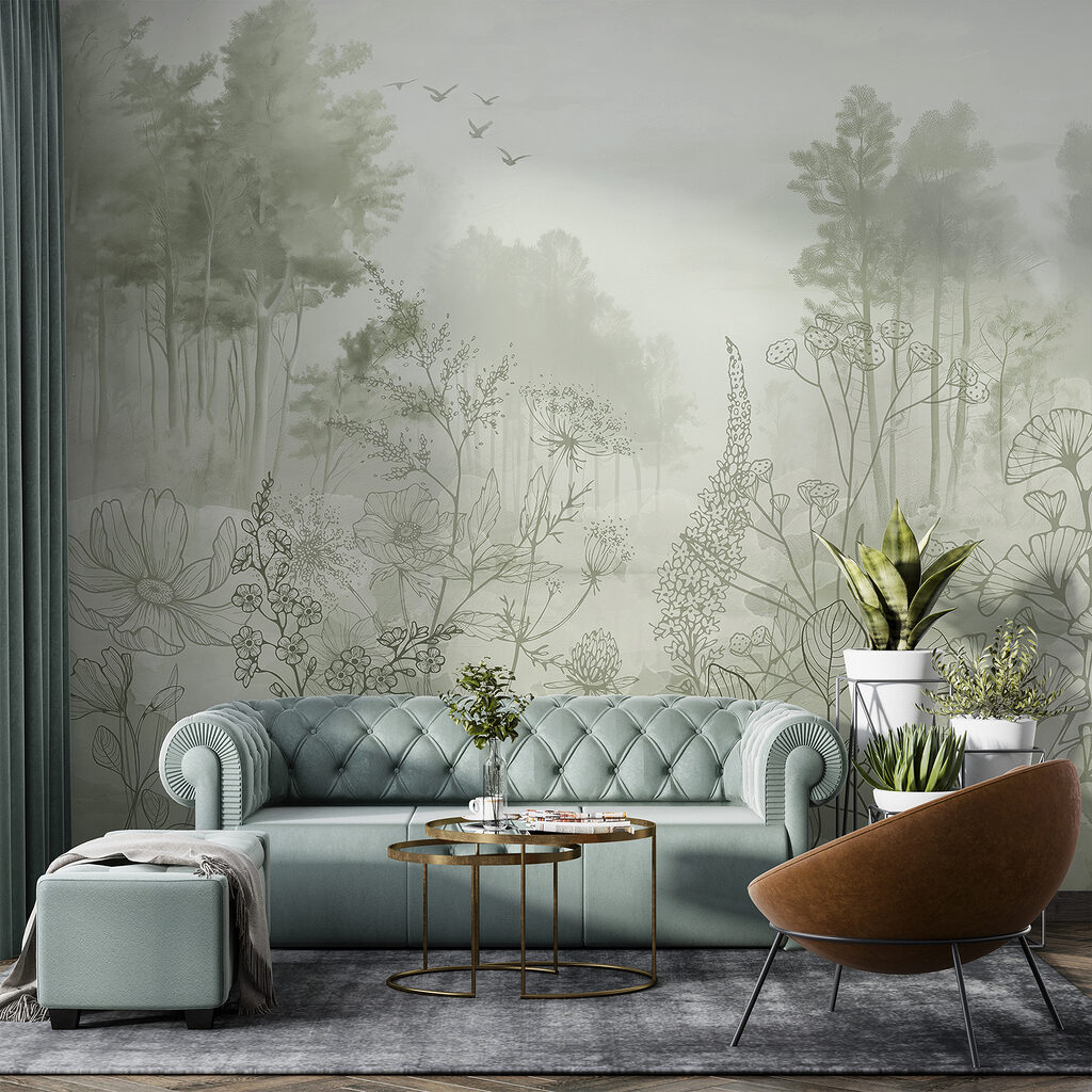 Margine di bosco fiorito — ambiente 3