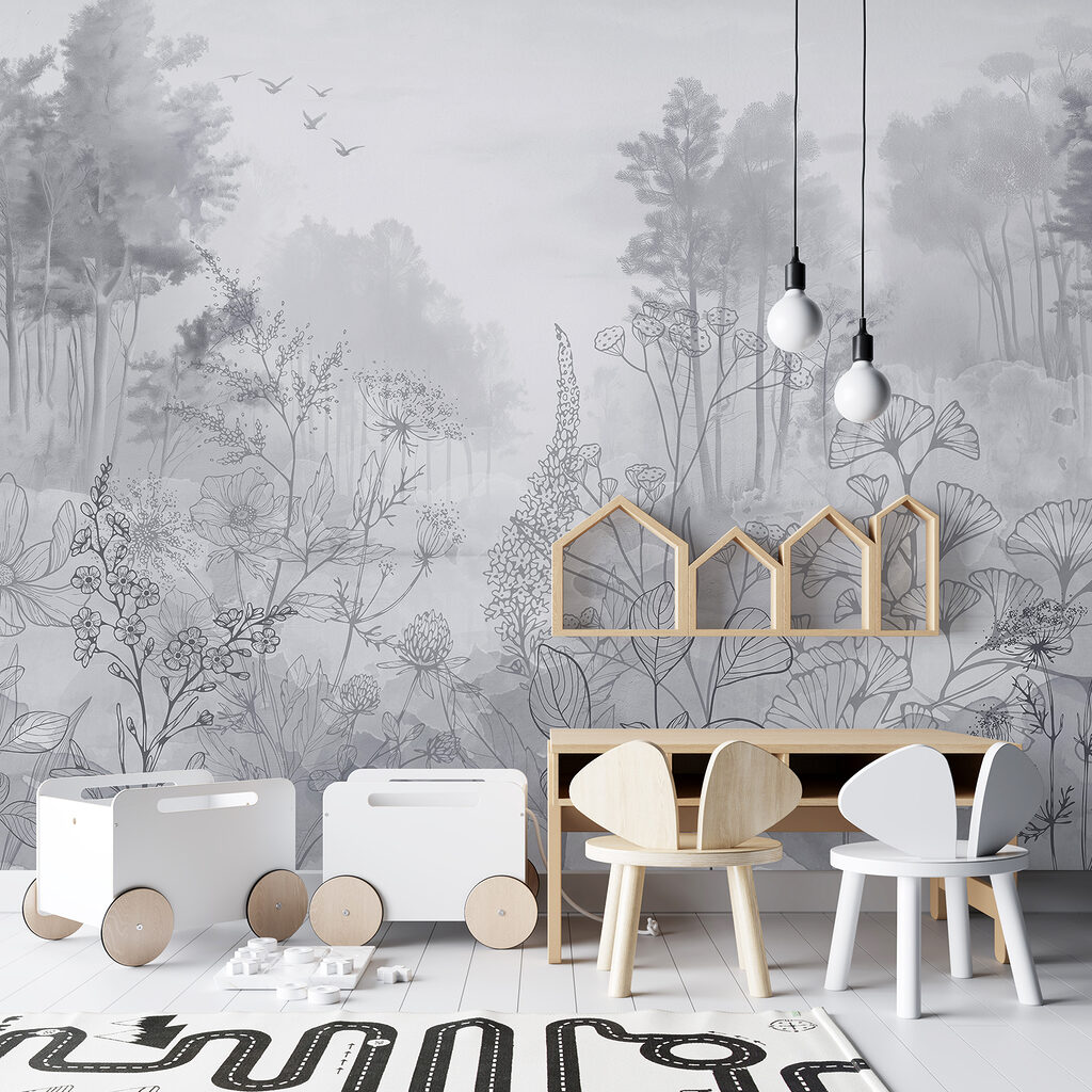 Margine di bosco fiorito — ambiente 4