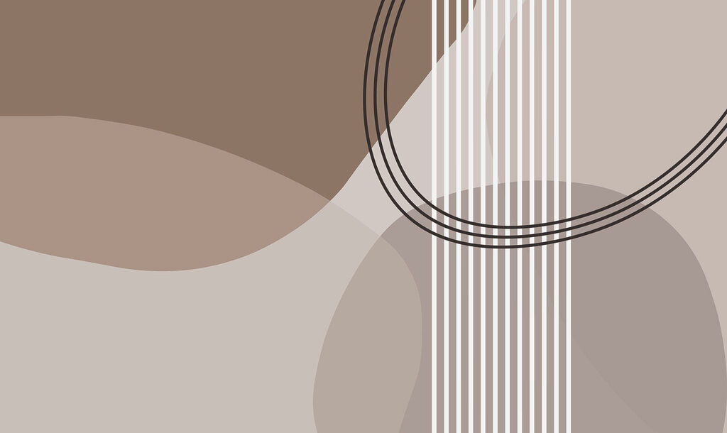 Forme curve con linee — design completo