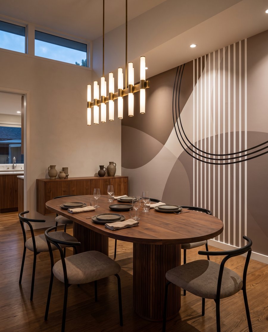 Forme curve con linee — ambiente 4