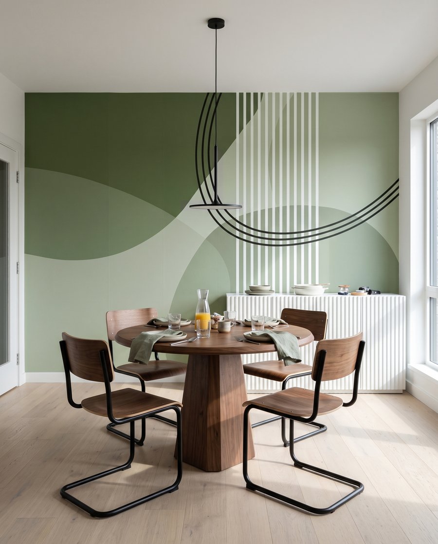 Forme curve con linee — ambiente 1