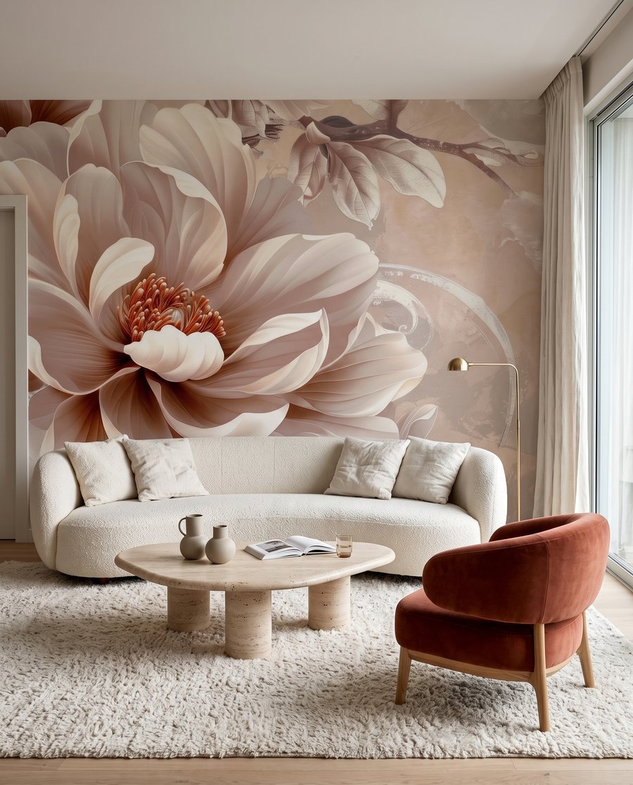 Fiore color crema — ambiente 3