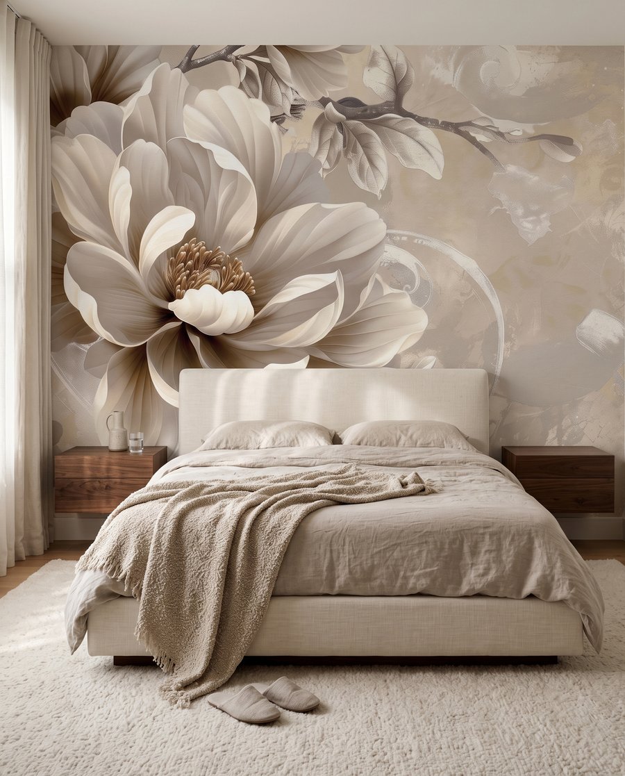 Fiore color crema — ambiente 1