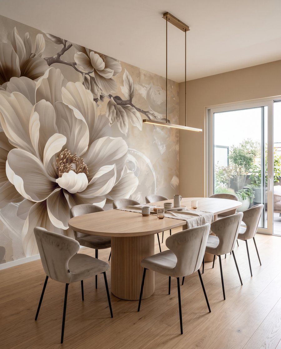 Fiore color crema — ambiente 3
