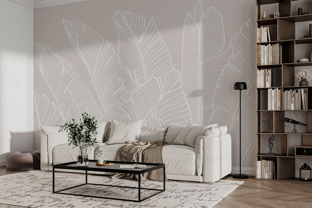Foglie bianche tropicali — ambiente 2