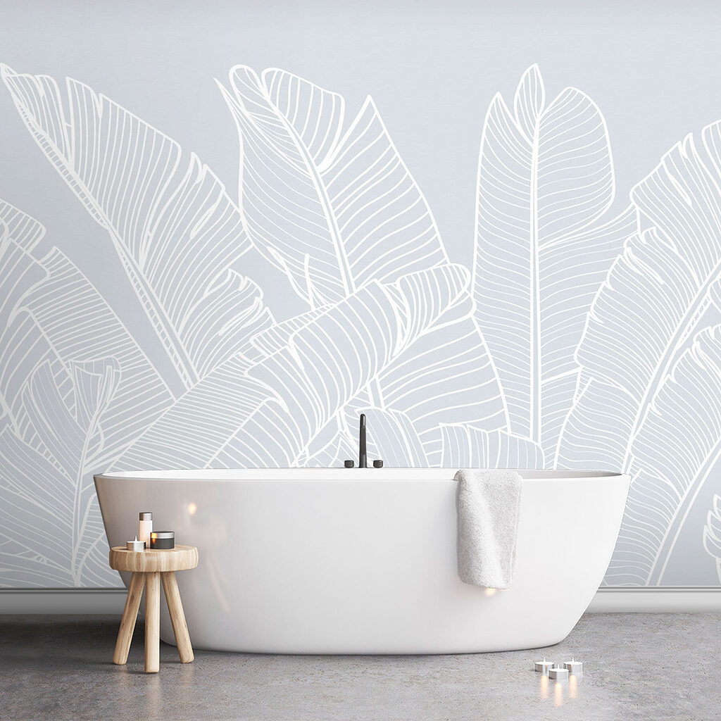 Foglie bianche tropicali — ambiente 2