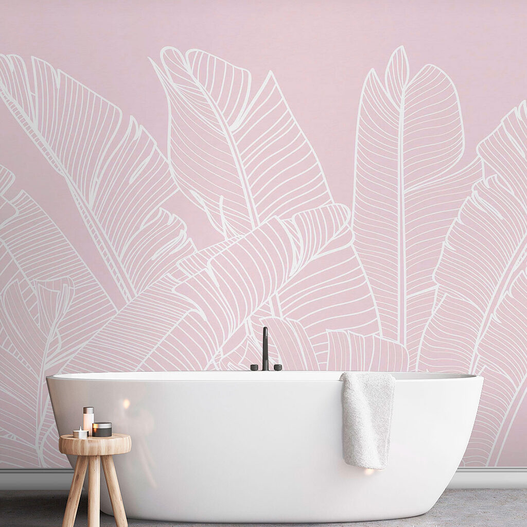 Foglie bianche tropicali — ambiente 2