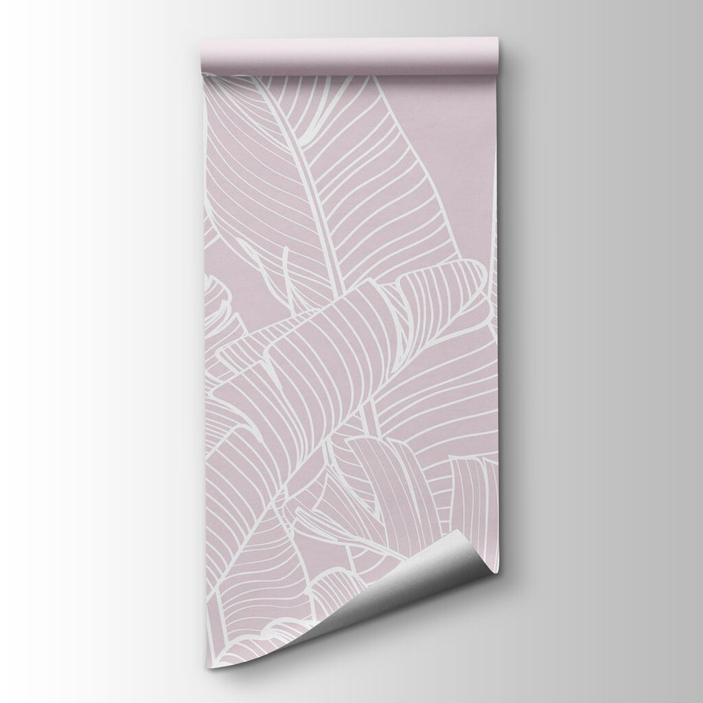 Foglie bianche tropicali — vista del prodotto