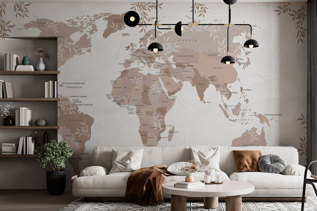 Mappa tra fronde leggere — ambiente 2