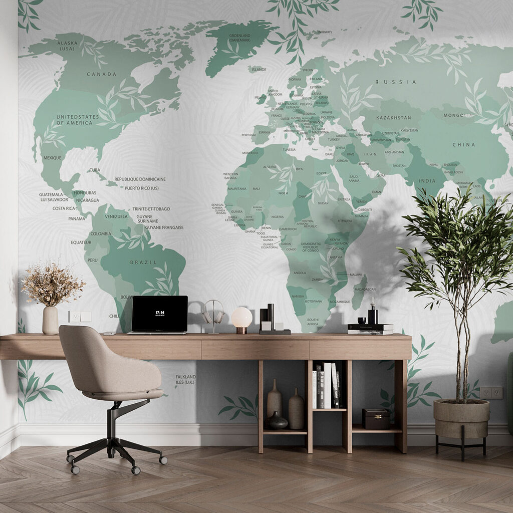 Mappa tra fronde leggere — ambiente 2