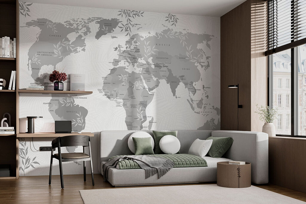 Mappa tra fronde leggere — ambiente 1