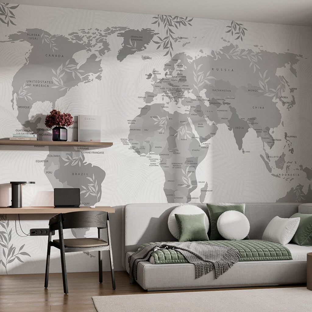 Mappa tra fronde leggere — ambiente 2