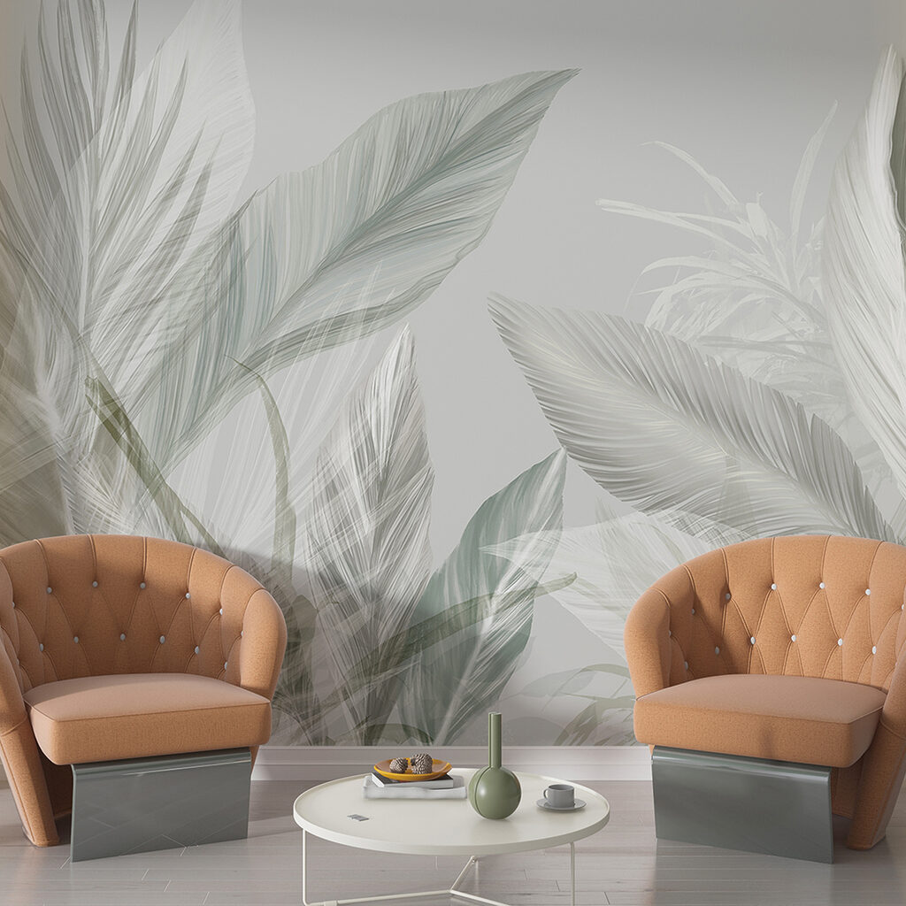 Foglie tropicali controluce — ambiente 4