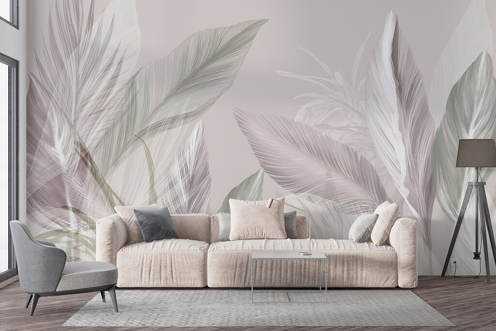 Foglie tropicali controluce — ambiente 4