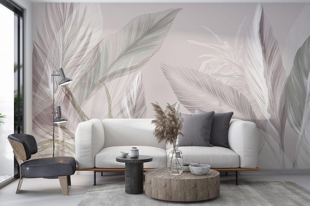 Foglie tropicali controluce — ambiente 5