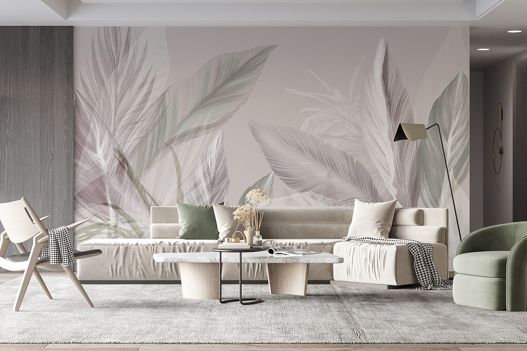 Foglie tropicali controluce — ambiente 6