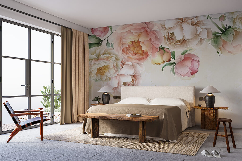 Peonie lungo il bordo — ambiente 3