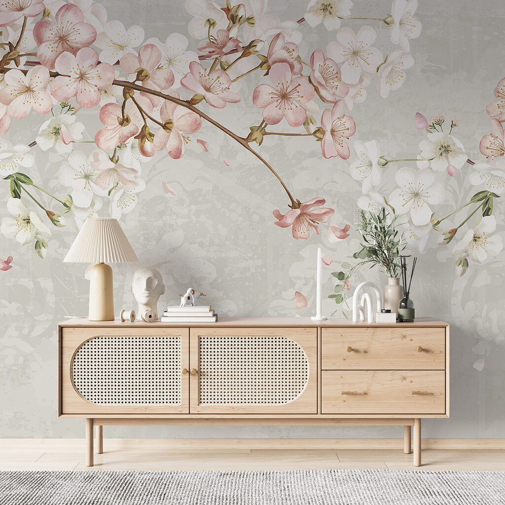 Rami fioriti rosa — ambiente 6