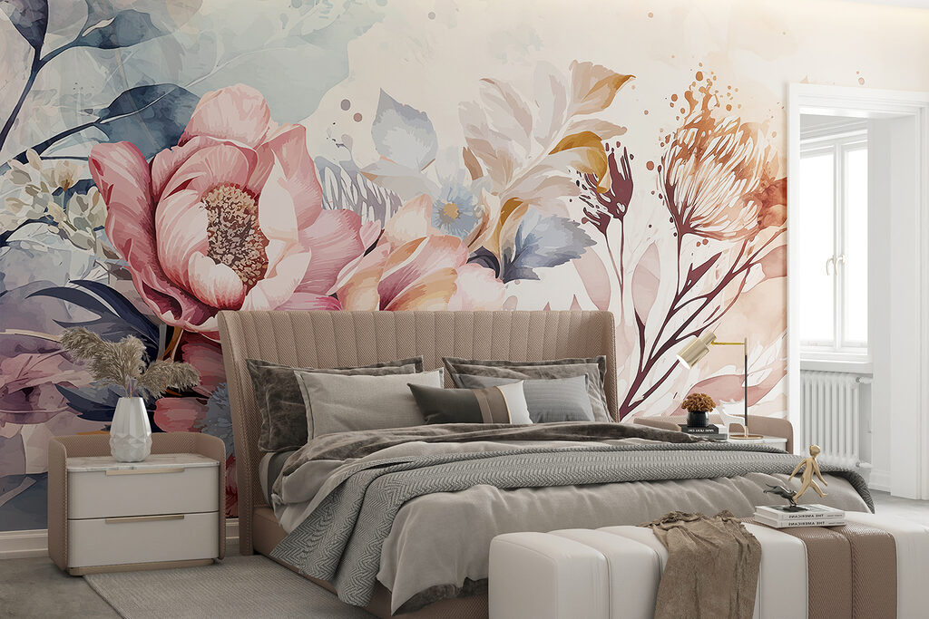 Fiori rosa in sfumature — ambiente 4