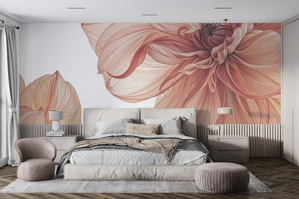 Fiore color salmone — ambiente 2