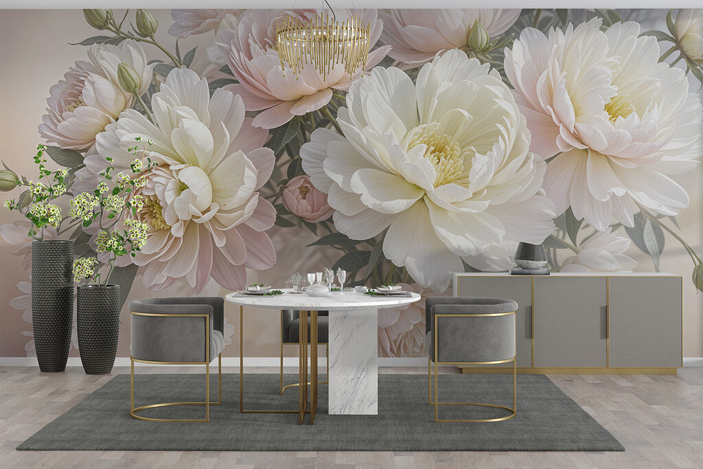 Bouquet morbido rosa — ambiente 4
