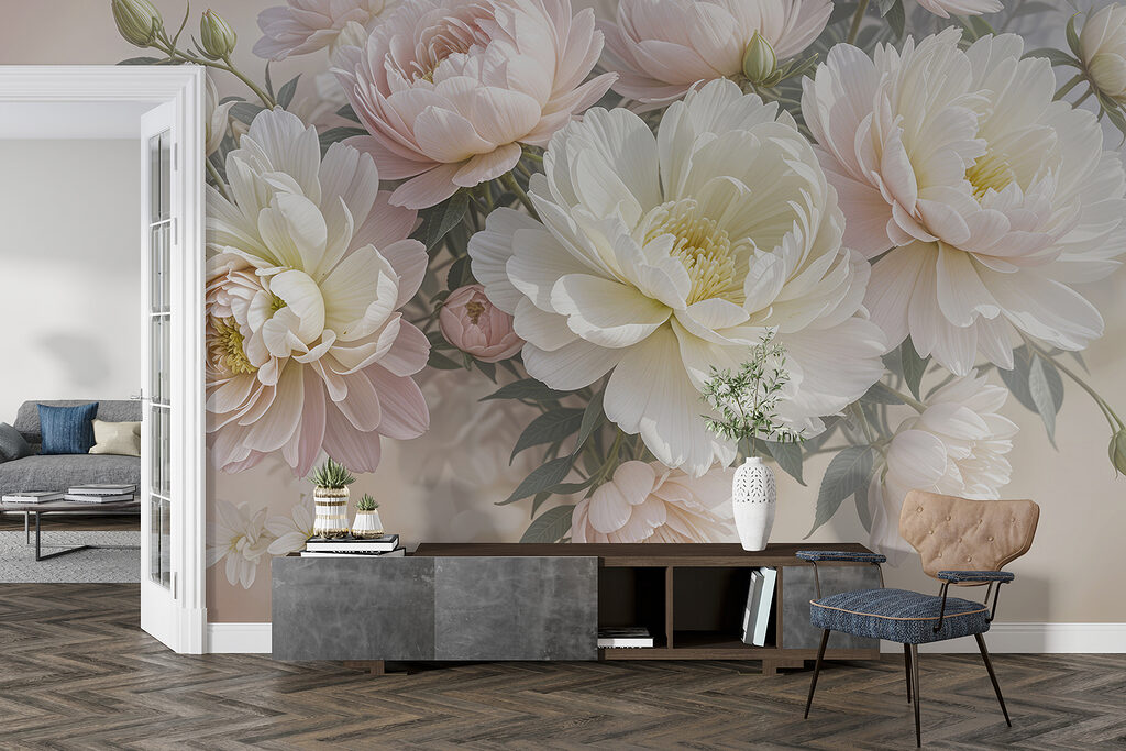 Bouquet morbido rosa — ambiente 5