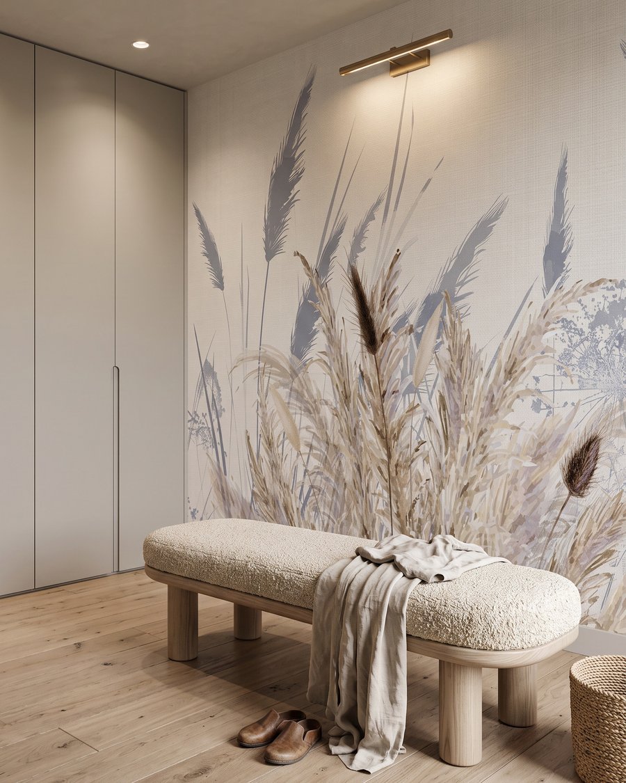 Erbe con ombre azzurre — ambiente 6